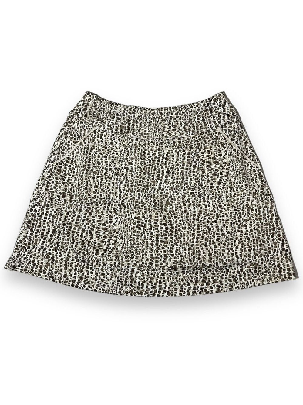 Tail Women’s Leopard Skort Taupe/Brown Size Medium